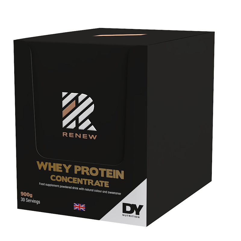 Renew Whey Protein Concentrate 900g Box, 30 Sachets/Servings